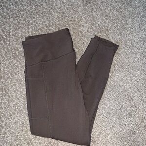 RBX Brown Leggings, Size XL
